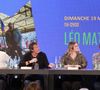 est la star de ce jeudi soir avec son équipe

Alexandre Achdjian, Jean-Luc Reichmann, Lola Dubini, Stomy Bugsy de la série Léo Matteï, Brigade des mineurs - 6 ème édition du Festival Séries Mania à Lille, France, le 19 mars 2023. © Christophe Aubert via Bestimage