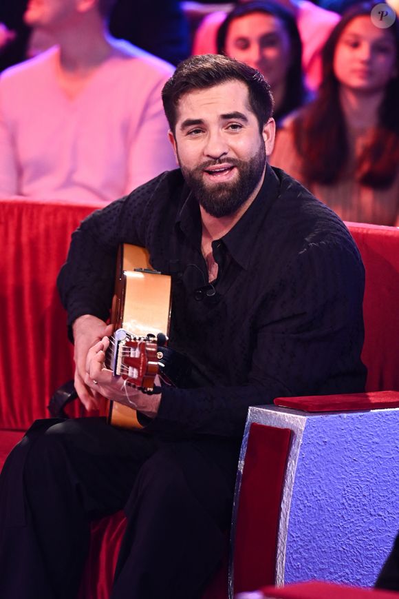 Kendji Girac - Enregistrement de l'émission "Vivement Dimanche" au studio Rive gauche, présentée par M. Drucker le 20 janvier 2025. L'émission sera diffusée sur France 3 le 26 janvier. © Guillaume Gaffiot/Bestimage