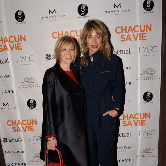 A savoir Pauline Lefèvre 

Chantal Ladesou et Pauline Lefèvre lors de l'after party du film "Chacun sa vie" à L'Arc à Paris, France, le 13 mars 2017. © Rachid Bellak/Bestimage