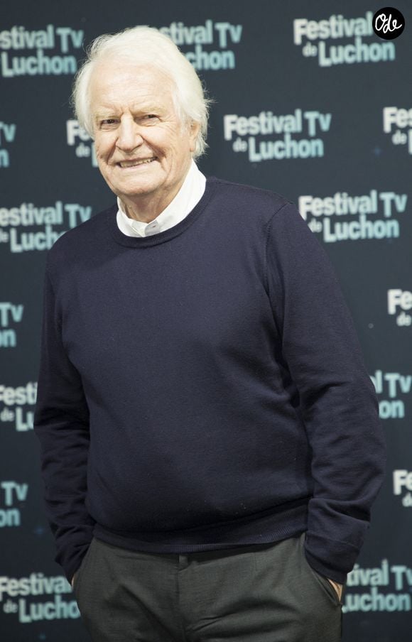 André Dussolier pour Juliette dans son bain sur Arte. - Photocall lors de la 24ème édition du festival Tv de Luchon le 11 février 2022. © Christophe Aubert via Bestimage