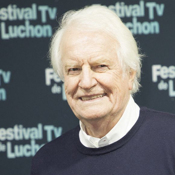 André Dussolier pour Juliette dans son bain sur Arte. - Photocall lors de la 24ème édition du festival Tv de Luchon le 11 février 2022. © Christophe Aubert via Bestimage