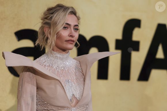 Paris Jackson au photocall du gala AmFar 2025 by Chopard à l'Hôtel du Cap-Eden-Roc à Antibes le 22 mai 2025.

© Moreau / Jacovides / Bestimage