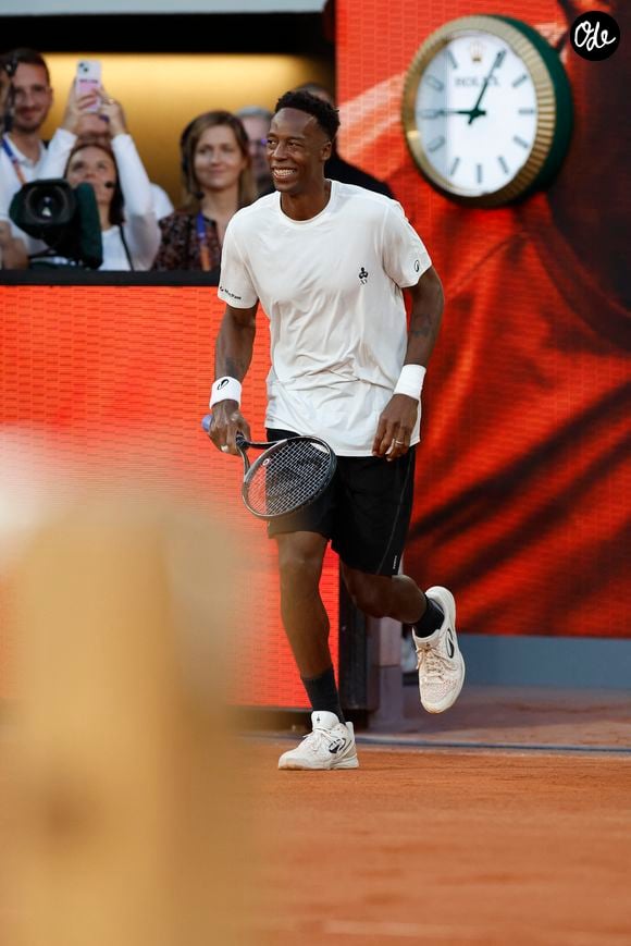 Gael MONFILS - Soirée "Gael & Friends" à Roland Garros sur le court Phlippe Chatrier à Paris le 21 mai 2026.