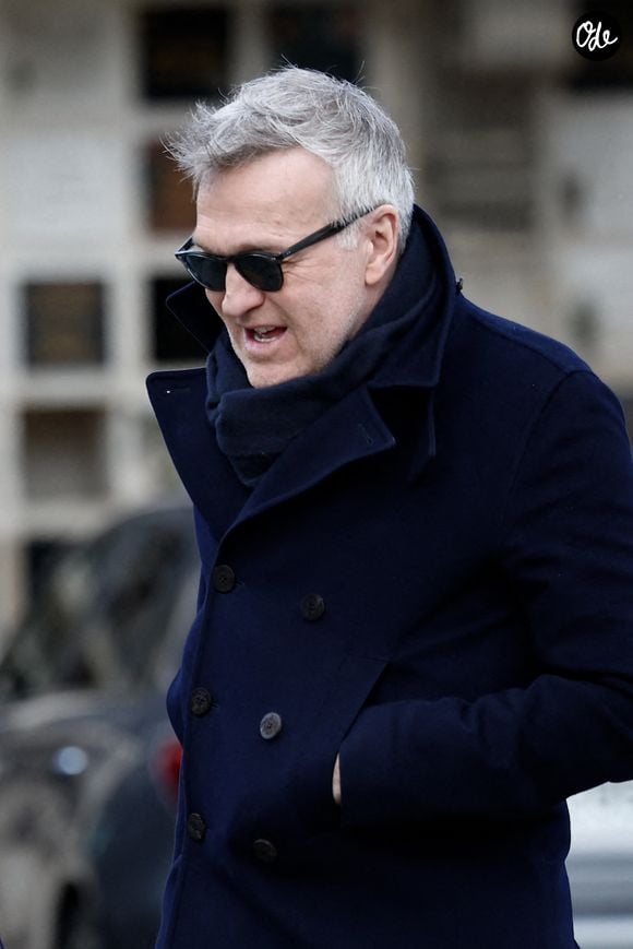 Laurent Ruquier - Obsèques d’Isabelle Mergault à la Coupole du Père-Lachaise à Paris le 30 mars 2026. © Cyril Moreau - Dominique Jacovides / Bestimage