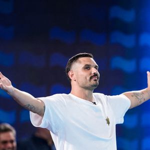 Le nageur français Florent Manaudou a reçu un hommage émouvant avant la session du soir des épreuves de natation, lors de la 16e journée des Championnats d'Europe des sports aquatiques 2026 à Saint-Denis, en France, le 15 août 2026. Photo de Joel Marklund/Bildbyran/ABACAPRESS.COM
