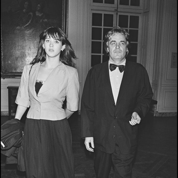 Sophie Marceau et Andrej Zulawski à une soirée en 1988. © BERTRAND RINDOFF PETROFF / BESTIMAGE
