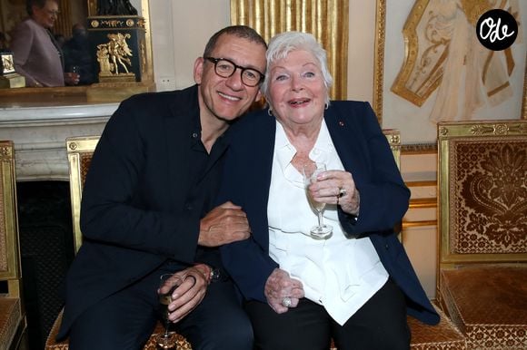 Et sortira le mercredi 14 octobre prochain aux éditions Denoël
Dany Boon et Line Renaud - Line Renaud fait don de ses archives aux Archives Nationales au Ministère de la Culture, Paris le 12 Mai 2025. © Bertrand Rindoff / Bestimage