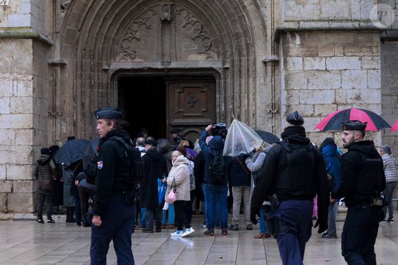 Obsèques du petit Emile à la basilique Sainte-Marie-Madeleine de Saint-Maximin-la-Sainte-Baume dans le Var le 8 février 2025

© Franz Chavaroche / Bestimage
