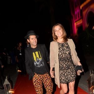 Exclusif - Jamel Debbouze et sa femme Melissa Theuriau au cocktail "Aftershow" dans le cadre du festival Marrakech du Rire 2016. Marrakech, le 4 juin 2016.
© Bellak Rachid/Bestimage