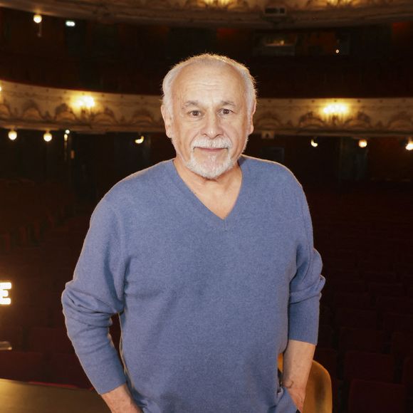 Exclusif - Francis Perrin lors du tournage de "Sur Scène Avec" à Paris le 7 novembre 2024.