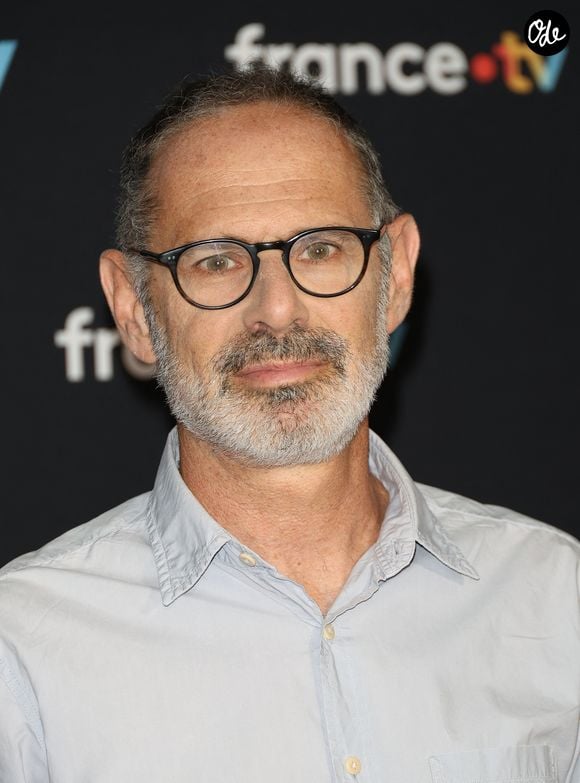 Gilles Bornstein au photocall pour la conférence de presse de rentrée de France TV à la Grande Halle de la Villette à Paris, France, le 11 juillet 2023.

© Coadic Guirec/Bestimage