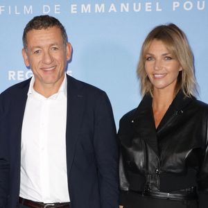 Dany Boon et sa nouvelle compagne Clara Vello - Avant-première du film "Regarde" au Cinéma Pathé Wepler à Paris le 8 septembre 2025. © Coadic Guirec/Bestimage