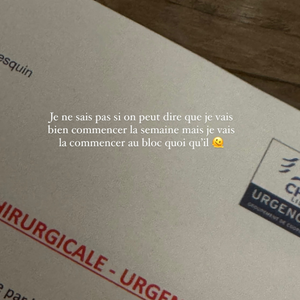 Sur Instagram, elle révèle être aux urgences.

Maeva Coucke, ancienne Miss France, passe sa journée aux urgences.