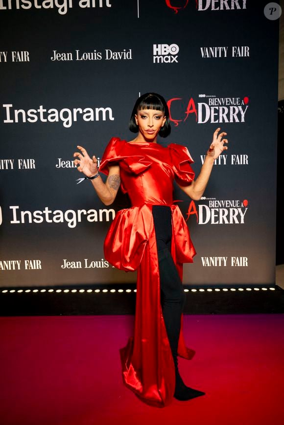 Bilal Hassani à la soirée d'halloween organisée par Instagram au Pavillon Cambon Capucines - Potel et Chabot à Paris le 29 octobre 2025.

© Pierre Perusseau / Bestimage