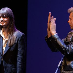 Clara Luciani participe à la Masterclass "Conversation autour de la musique et de l'image" avec Benjamin Biolay lors du 13ème Festival du Film Francophone d'Angoulême le 31 août 2020 à Angoulême, France. Photo David Niviere/ABACAPRESS.COM