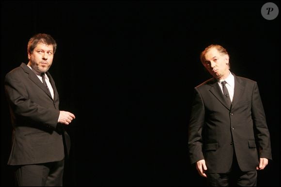 Exclusif - Régis Laspalès et Philippe Chevalier à l'Olympia - © Coadic Guirec - Bestimage