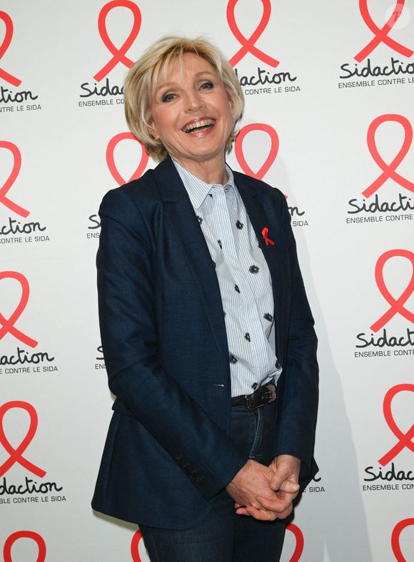 Evelyne Dhéliat - Soirée de lancement du Sidaction 2022 à la salle Wagram à Paris le 7 mars 2022. © Coadic Guirec/Bestimage