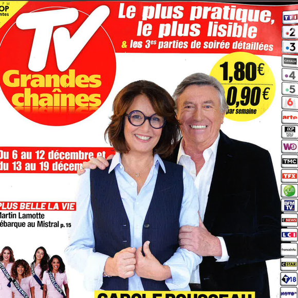 Couverture du magazine TV Grandes Chaînes publié le lundi 1er décembre 2025.
Crédit : TV Grandes Chaînes