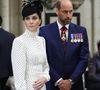 C'est dans une vidéo publiée au mois de mars qu'elle avait rendu sa maladie publique
Le prince William, prince de Galles, et Catherine (Kate) Middleton, princesse de Galles - Les membres de la famille royale lors de la messe pour le jour de la Victoire de la guerre à l'abbaye de Westminster à Londres le 8 mai 2025
Jordan Pettitt/WPA-Pool