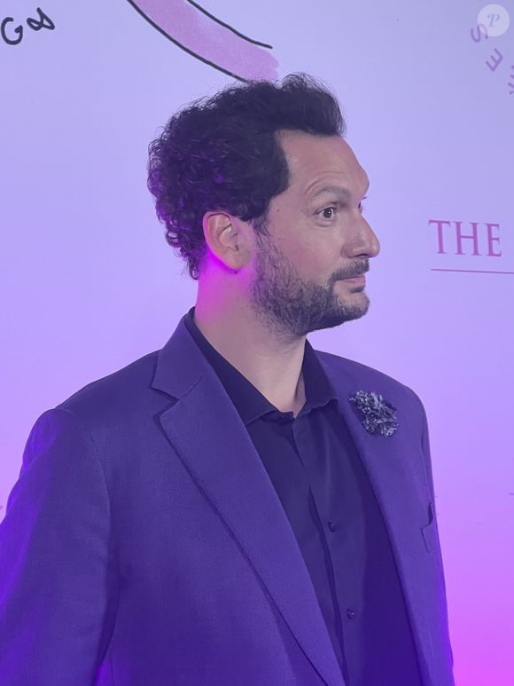 Eric Antoine lors de la soirée Octobre Rose organisée à l'hôtel Peninsula à Paris. © DR : Tiffany IACOMACCI