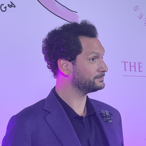 Eric Antoine lors de la soirée Octobre Rose organisée à l'hôtel Peninsula à Paris. © DR : Tiffany IACOMACCI