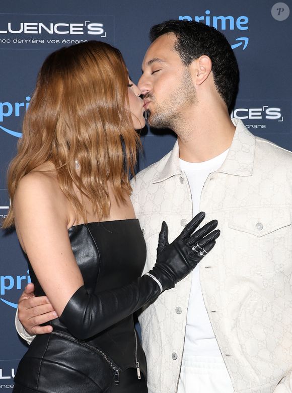 Iris Mittenaere (Miss France 2016 et Miss Univers 2016) et Diego El Glaoui - Avant-première de la série Influence(s) sur Amazon Prime Video au cinéma le Silencio des Prés à Paris le 26 février 2024. © Coadic Guirec/Bestimage