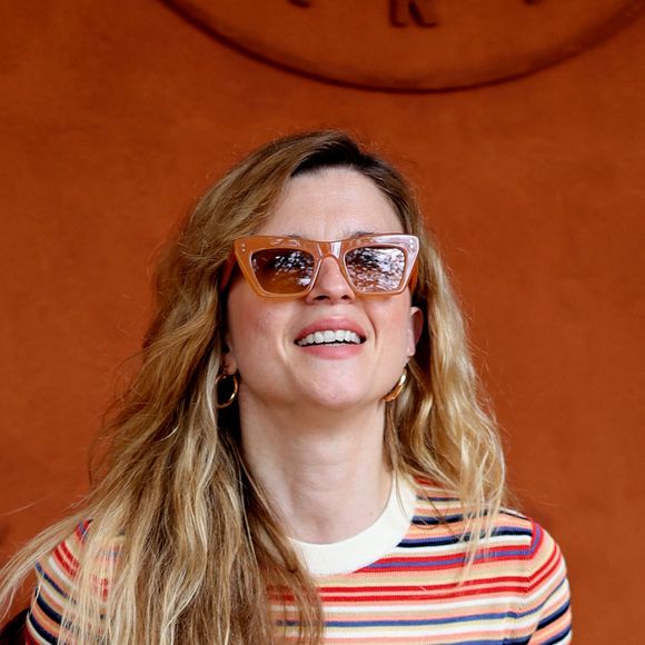 Cécile Cassel au village lors des Internationaux de France de tennis de Roland Garros 2024, à Paris, France, le 3 juin 2024. © Jacovides-Moreau/Bestimage