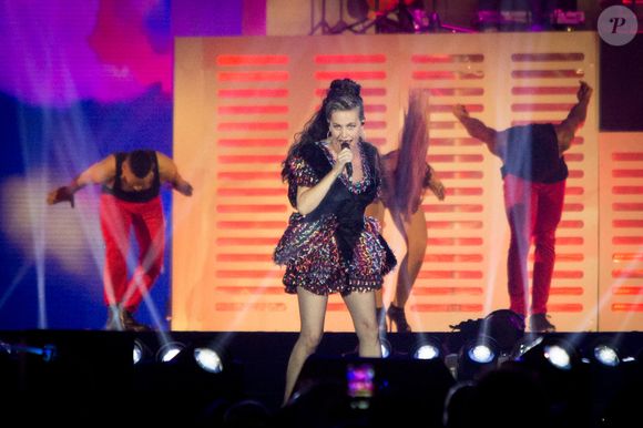 Lio se produisant lors du concert Stars 80 au Stade de France près de Paris, France, le 09 mai 2015. Photo by Audrey Poree/ABACAPRESS.COM