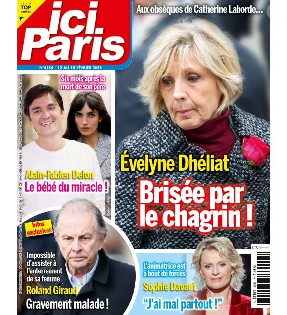 La Une du magazine Ici Paris du 12 au 18 février.