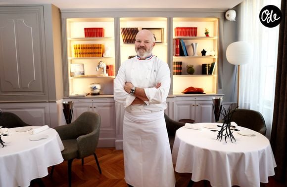 Exclusif - Philippe Etchebest ouvre son nouveau restaurant haut de gamme dans une maison du centre ville de Bordeaux et l'ont appelé " La maison Nouvelle".  © Fabien Cottereau/Bestimage