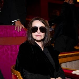 Exclusif - Béatrice Dalle - Personnalités au "concerto pour la paix" de Omar Harfouch au théâtre des Champs-Elysées à Paris le 18 septembre 2024.
© Perusseau / Tribeca / Bestimage