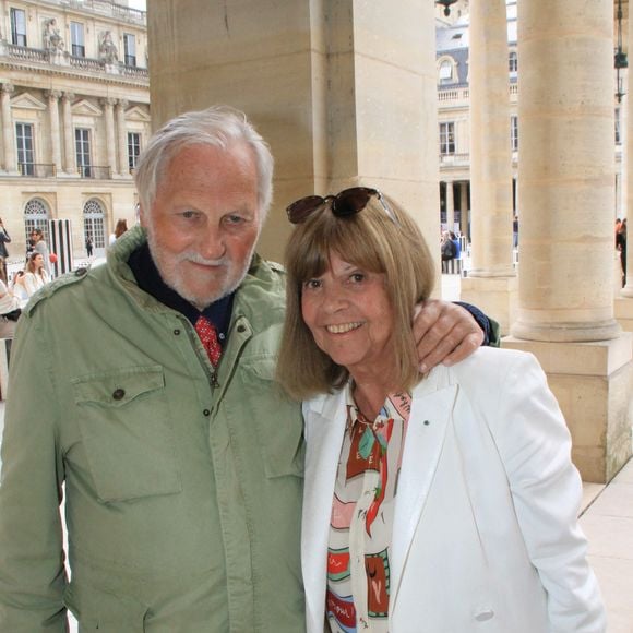 Jean-Jacques Debout et Chantal Goya - Rachida Dati, ministre de la Culture, remet les insignes de Commandeur des Arts et Lettres à Chantal Goya au ministère de la Culture à Paris le 2 juillet 2024. © Philippe Baldini / Bestimage