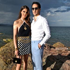 Iris Mittenaere et Diego El Glaoui au défilé Etam Croisière 2023 à Saint-Tropez le 11 mai 2023. © Bruno Bebert / Bestimage