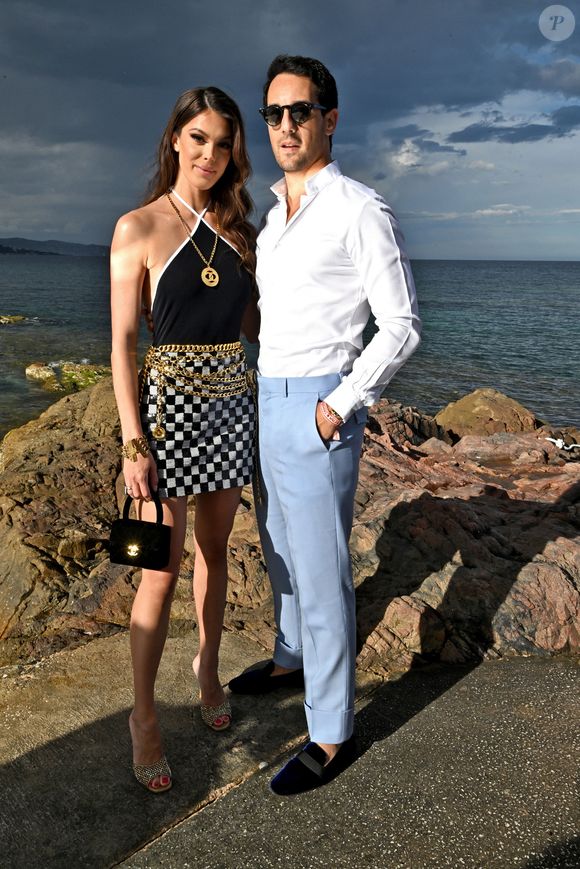 Iris Mittenaere et Diego El Glaoui au défilé Etam Croisière 2023 à Saint-Tropez le 11 mai 2023. © Bruno Bebert / Bestimage