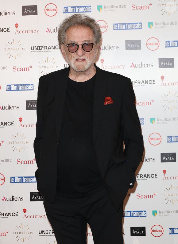 Eddy Mitchell (Trophée d'honneur Accuracy) - 31ème cérémonie des Trophées du film français à l'hôtel Intercontinental à Paris le 6 février 2024. Ces Trophées récompensent notamment les champions du box-office et des audiences, ainsi que l'exploitant de l'année, trois duos producteur-réalisateur en cinéma et audiovisuel, le film documentaire et la personnalité de l'année, désignée par les lecteurs. © Coadic Guirec/Bestimage
