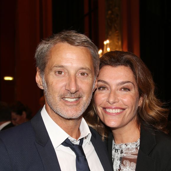 Antoine de Caunes et sa femme Daphné Roulier - Dîner d'ouverture au Casino de Deauville du 42ème Festival du cinéma Américain de Deauville après la projection du film d'ouverture 'Infiltrator' à Deauville, le 2 Septembre 2016.© Denis Guignebourg/Bestimage