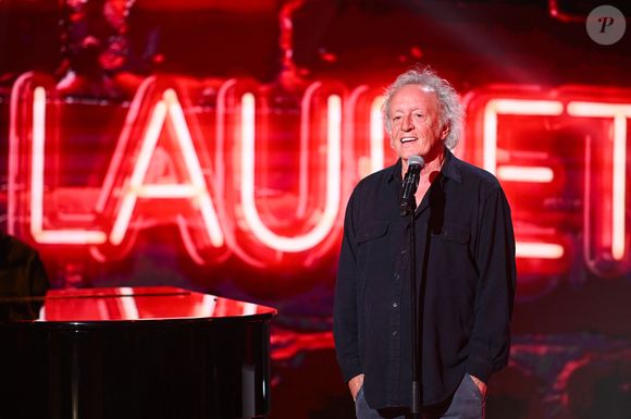 Didier Barbelivien lors de l'enregistrement de l'émission "Vivement dimanche" au studio Rive Gauche, présentée par M. Drucker avec une diffusion sur France 3 le 1er février 2026. © Guillaume Gaffiot/Bestimage