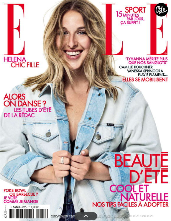 Couverture du magazine "ELLE".