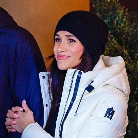 Le prince Harry et Meghan Markle lors des "Invictus Games Vancouver Whistler 2025" au Canada, le 10 février 2025 © Backgrid USA / Bestimage
