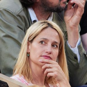 Marie Gillain - Personnalités dans les tribunes des internationaux de France de tennis Roland Garros à Paris le 5 juin 2023.

© Cyril Moreau / Bestimage