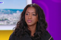 Hapsatou Sy invitée de l'émission de Julie Hammett sur BFMTV.