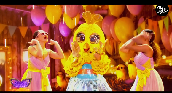 Le Poussin dans Mask Singer 9 - capture d'écran TF1