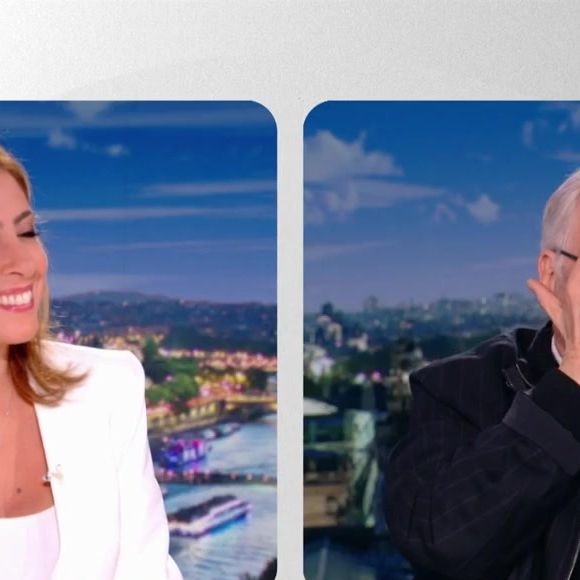 Fabrice Luchini a été repris en direct par Léa Salamé. Capture d'écran France 2