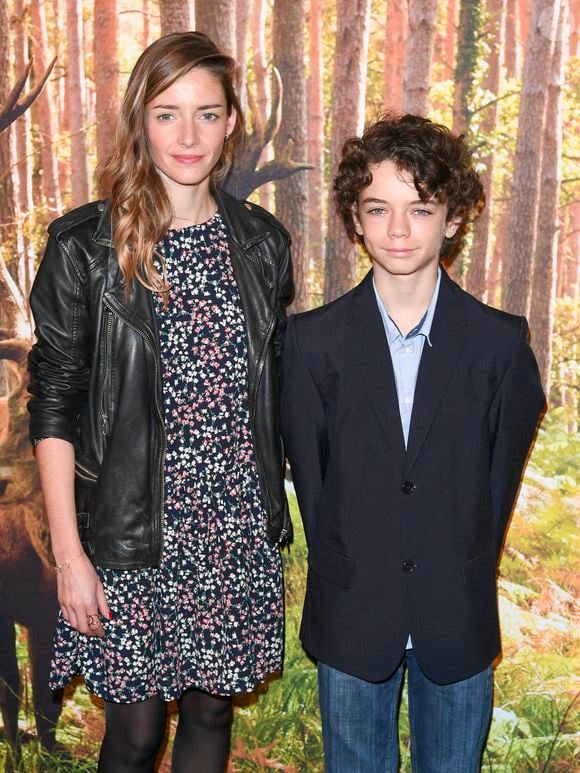 Murielle Huet des Aunay et Jean Scandel - Avant-première du film "L'école buissonnière" à l'UGC Normandie à Paris le 1er octobre 2017. © Pierre Perusseau/Bestimage