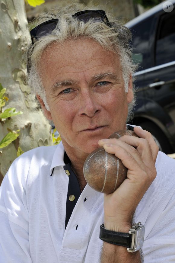 Franck Dubosc - Le 1er Trophée du Sud des Alpes à Mougins a eu lieu sur la Côte d'Azur, à Mougins, pétanque le 4 mai 2014. ©JUNIOR / BESTIMAGE