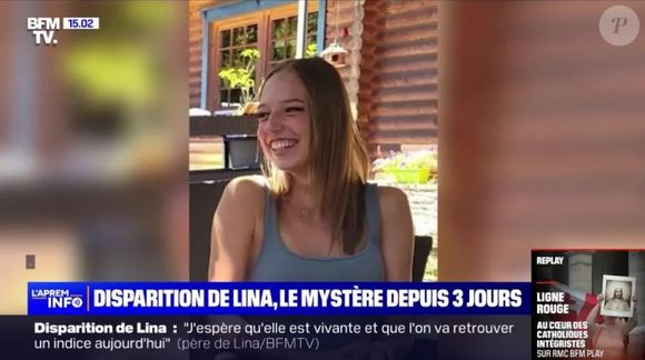 D'après l'AFP ce mardi 25 juin, un habitant de Belfort âgé de 36 ans a été condamné par le tribunal correctionnel de Strasbourg pour harcèlement en ligne envers Fanny Groll, la mère de Lina.

Lina, 15 ans, disparue depuis le mois de septembre. Capture d'écran de BFM TV - 2024
