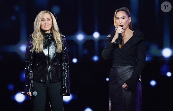 Exclusif - Lara Fabian et Vitaa - Enregistrement du concert "Nos voix pour toutes", au profit de La fondation des femmes, à l'Adidas Arena à Paris, diffusée le 11 décembre sur TMC
© Coadic Guirec-Cyril Moreau / Bestimage