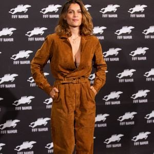 Laetitia Casta (habillée en Ralph Lauren) lors du photocall du film "Le milieu de l'horizon" lors de la 34ème édition du Festival International du Film Francophone de Namur (FIFF) à Namur, Belgique, le 3 octobre 2019. © Alain Rolland/ImageBuzz/Bestimage