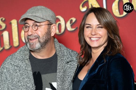 Kad Merad et son épouse Julia Vignali assistent à la première du film « Les Boules de Noël » au Pathé Wepler, le 14 novembre 2024 à Paris, en France. Photo : Alexis Jumeau/ABACAPRESS.COM