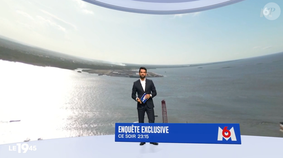 Dominique Tenza fait ses adieux dans le "19:45" sur M6